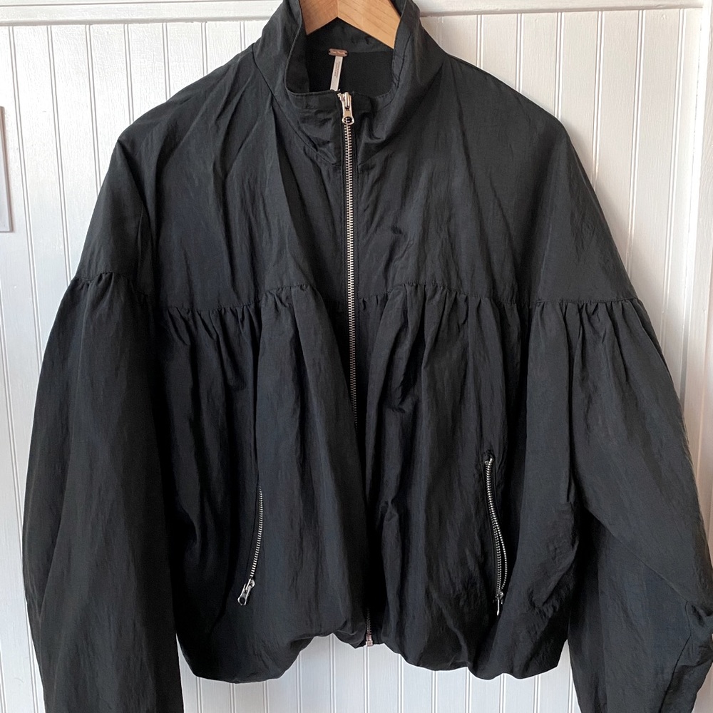 Free People Windbreaker Dolman Sleeve